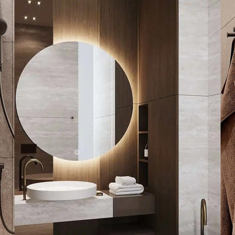 Banyetti Ronda 600mm Circular Backlit LED Mirror