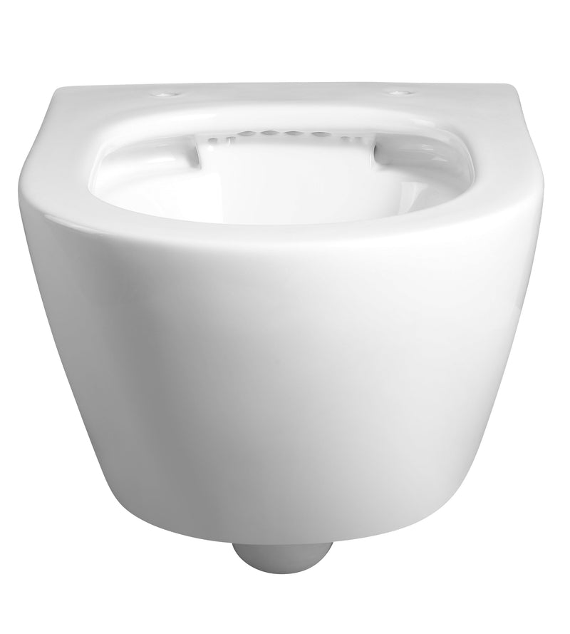 Banyetti Scene Rimless Wall Hung Toilet - Gloss White