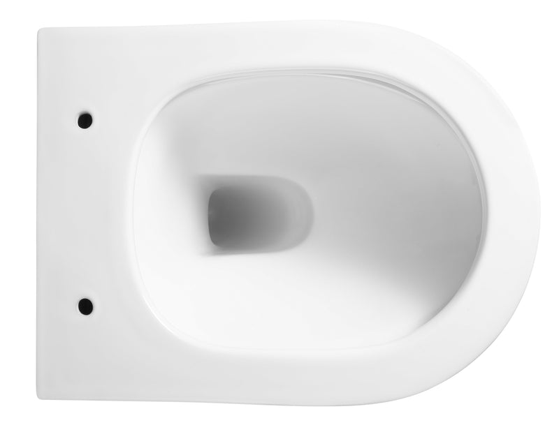 Banyetti Scene Rimless Wall Hung Toilet - Gloss White