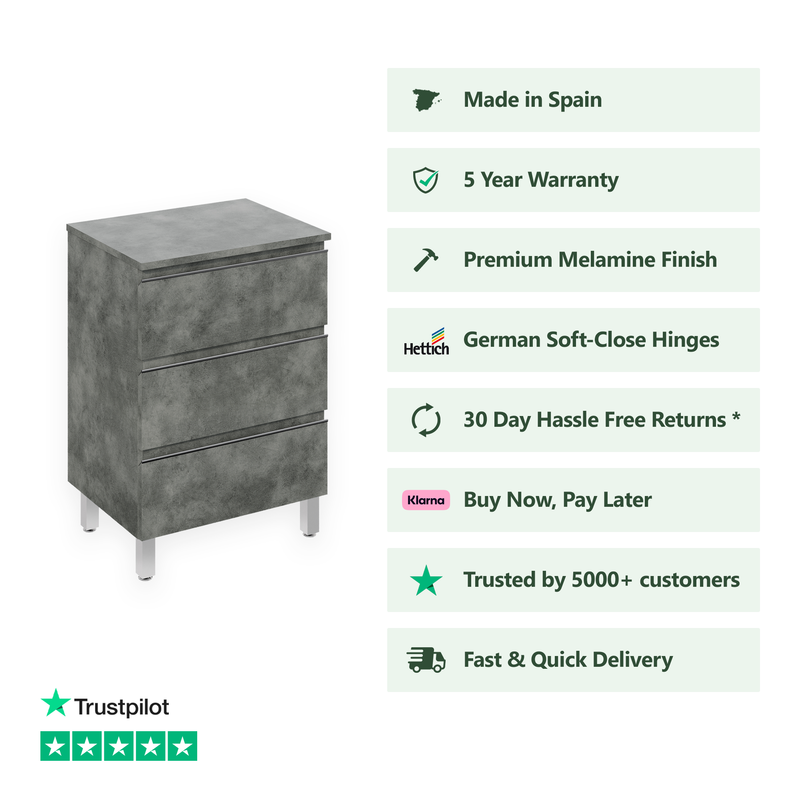 1000mm / Matching Worktop