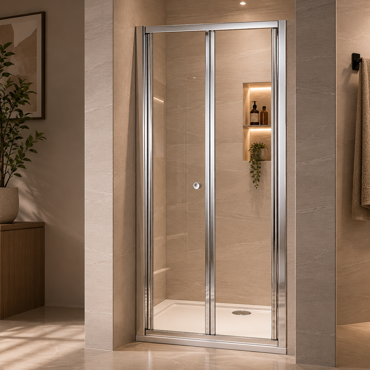  Bifold Shower Doors | Bathroom Nation