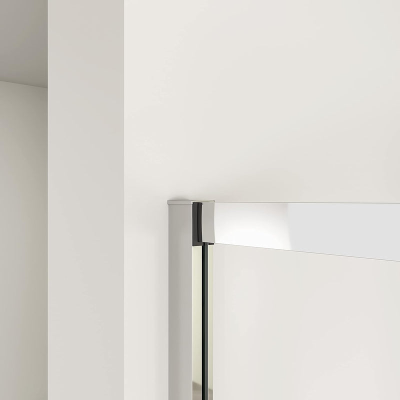 Linea Chrome Corner Entry Quadrant Shower Enclosure 5mm Glass – Select Size