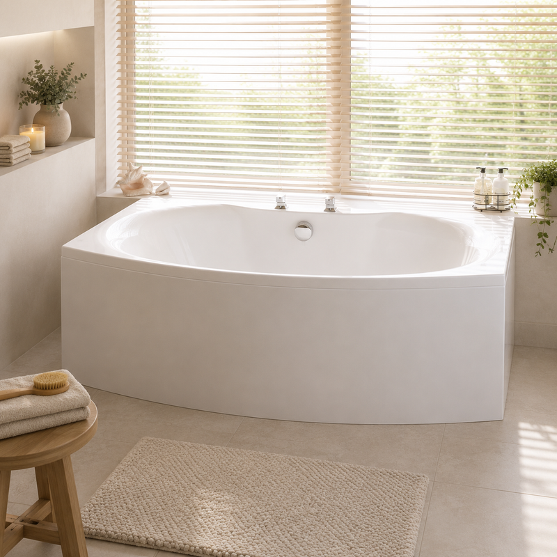 Carron Mistral 1800mm x 700mm Double Ended Bath
