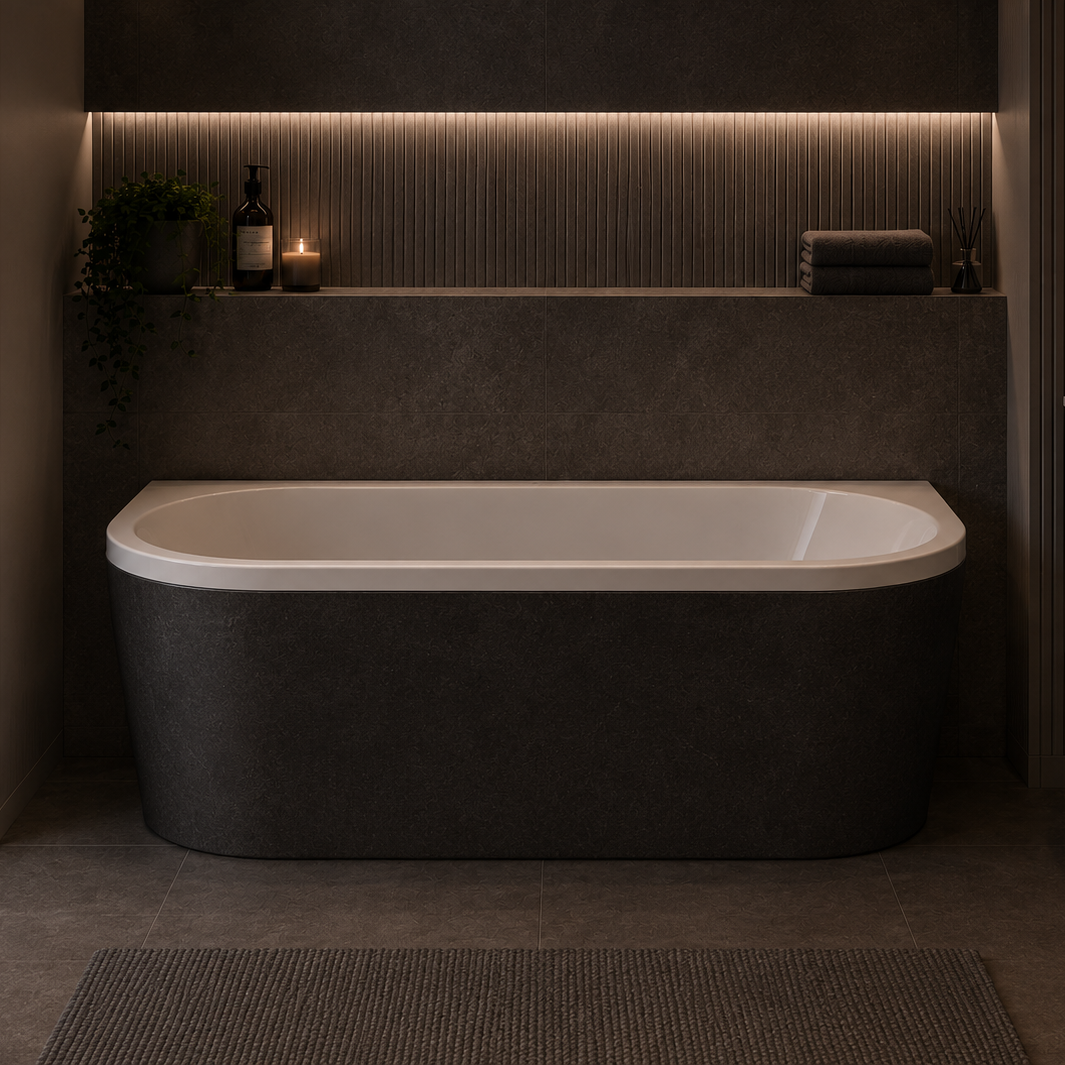 Matt Black Baths
