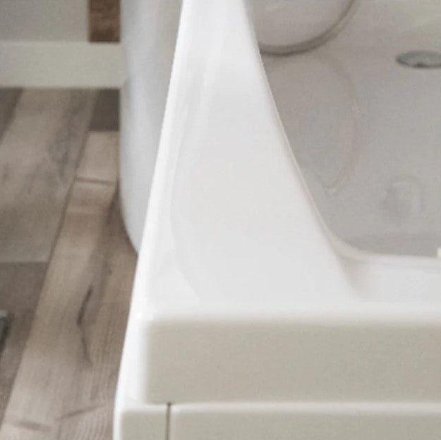 Carron Eco Aspect P-Shaped Shower Bath - Left/Right Hand