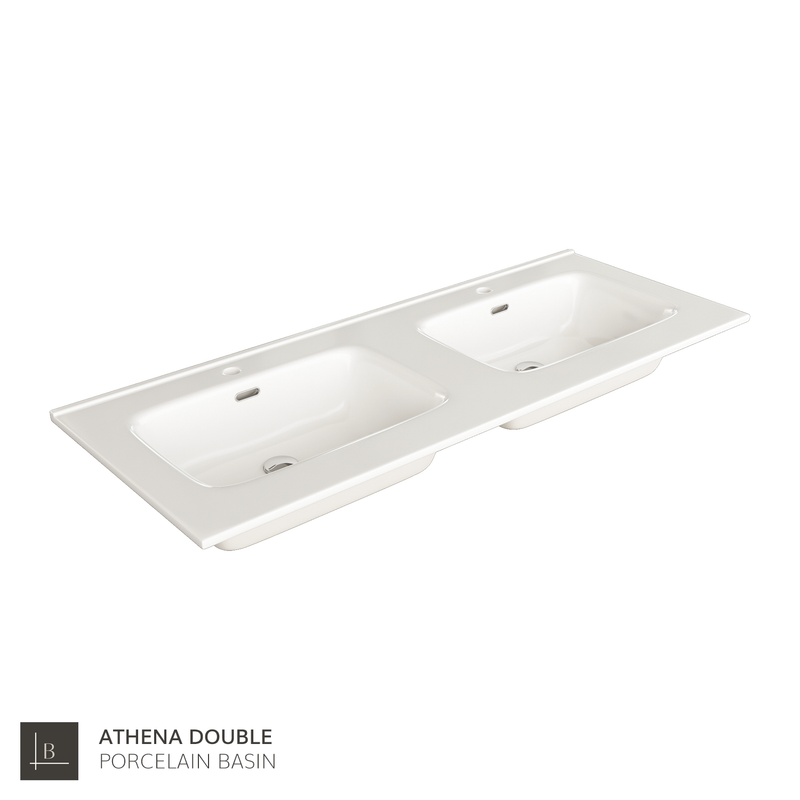 Banyetti Athena Porcelain Basin Sink - Gloss White