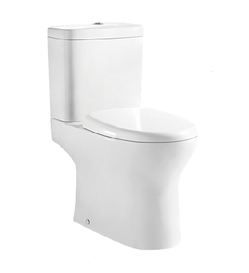 Banyetti Amalfi Open Back Close Coupled Toilet with Soft Close Seat