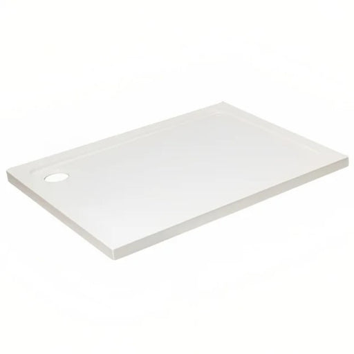 KVIT anti-slip rectangular stone resin shower tray