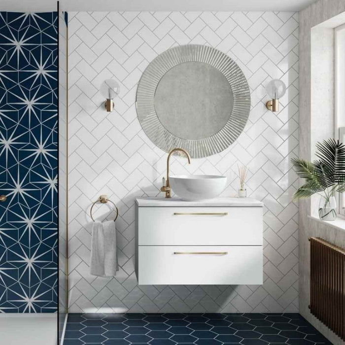 HIB Arte 600mm Circular Bathroom Mirror