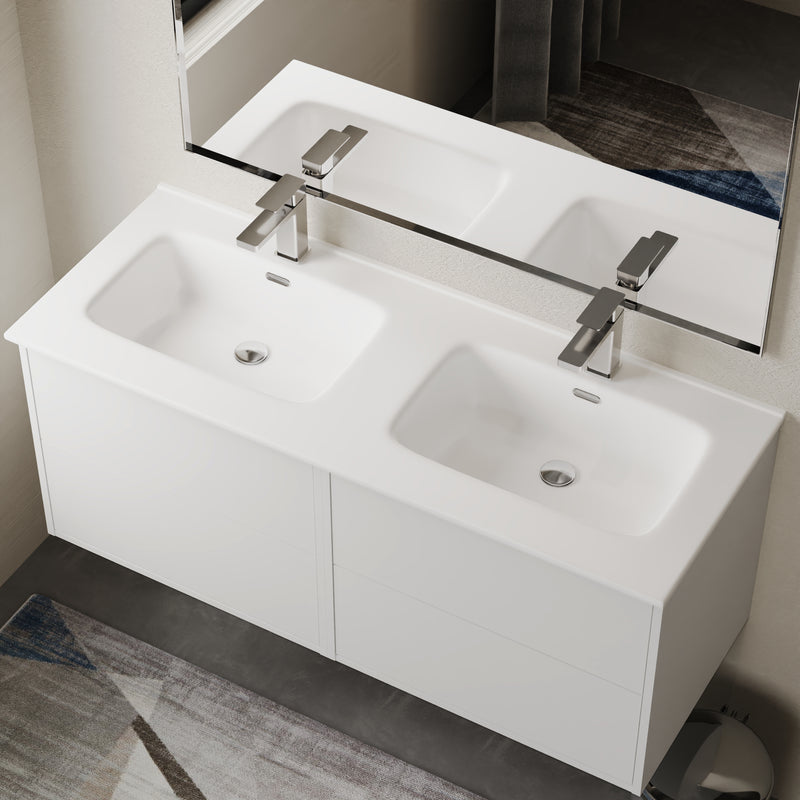 Banyetti Athena Porcelain Basin Sink - Gloss White