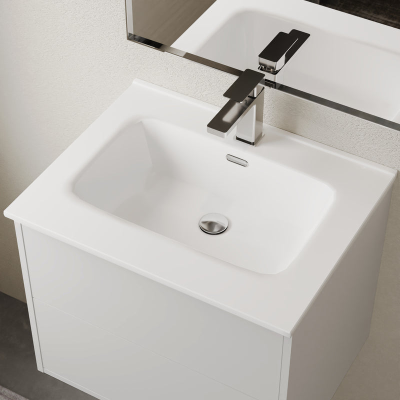 Banyetti Athena Porcelain Basin Sink - Gloss White
