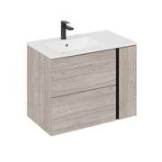 800mm / Lira Offset Basin / No