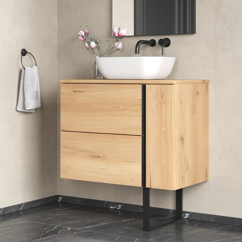 800mm / Matching Worktop / Yes