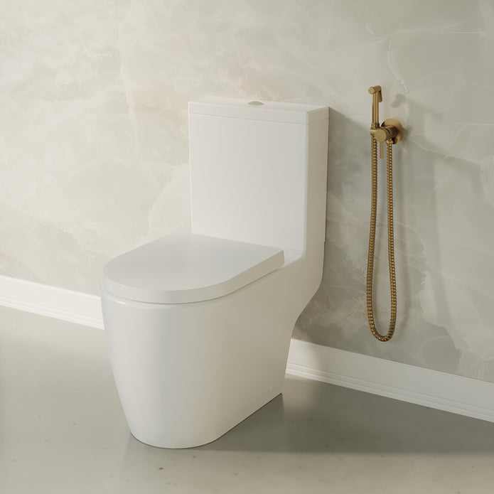 Banyetti Luca Round Concealed Thermostatic Douche - Various Colours