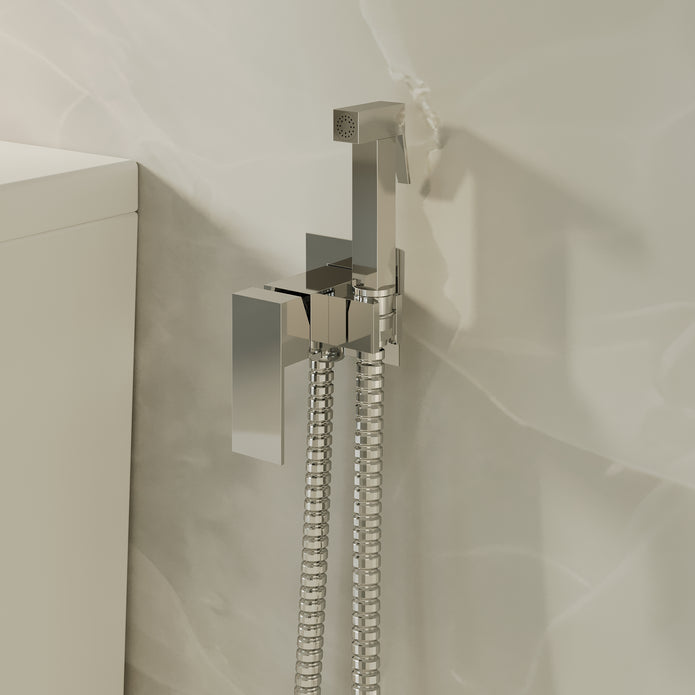 Banyetti Luca Square Concealed Thermostatic Douche - Various Colours