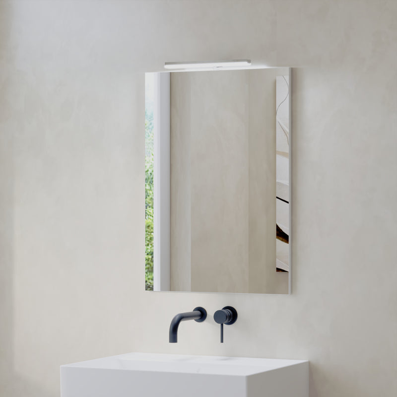 Banyetti Reflexa Grey Simple Wall Mirror – Various Sizes