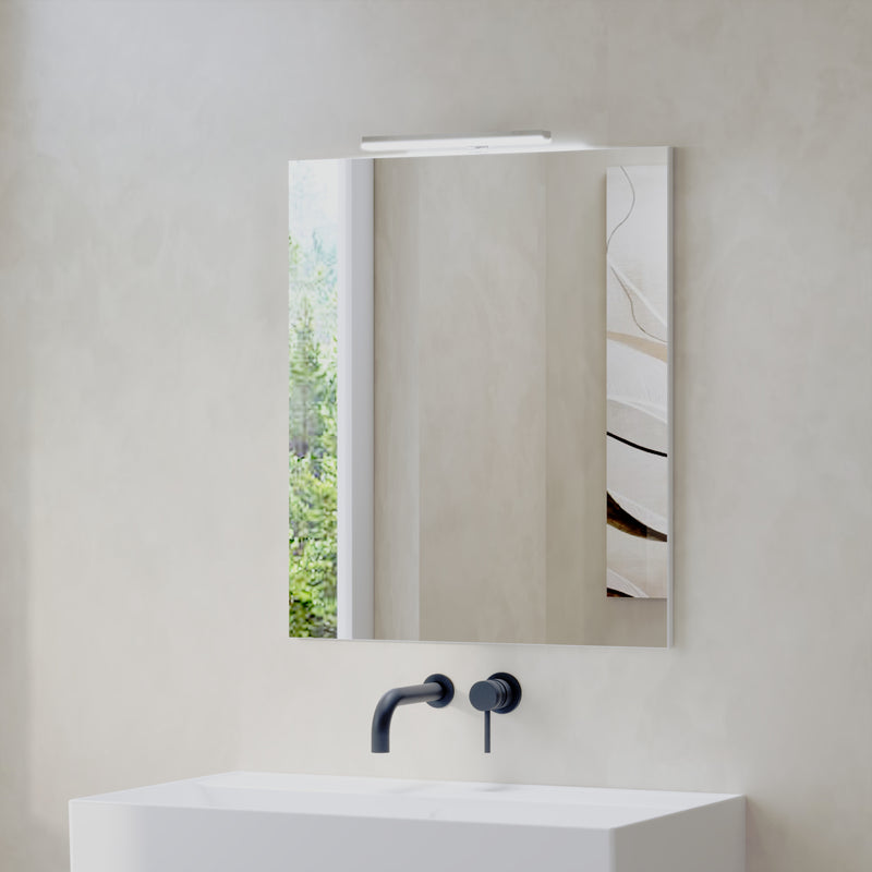 Banyetti Reflexa Grey Simple Wall Mirror – Various Sizes