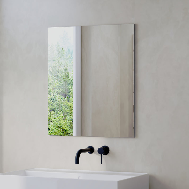 Banyetti Reflexa Grey Simple Wall Mirror – Various Sizes