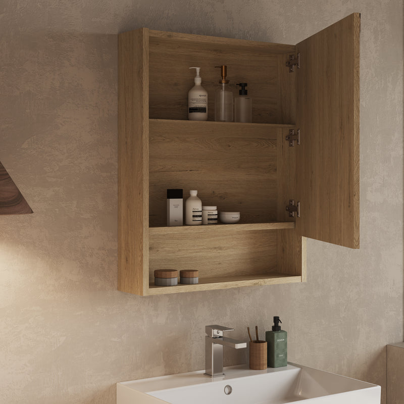 Banyetti Mino Single Door Bathroom Mirror Cabinet – Various Colours