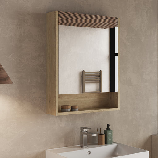 600mm x 750mm x 145mm / Natural Oak