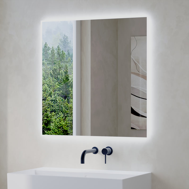 Banyetti Norma 800 x 800 LED Illuminated Mirror