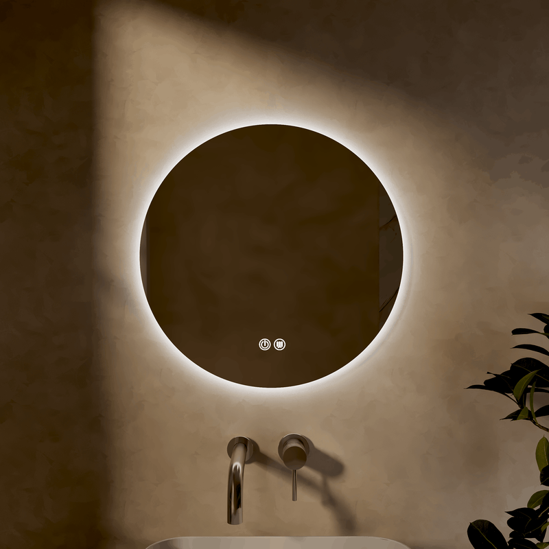Banyetti Ronda 500mm Circular Backlit LED Mirror