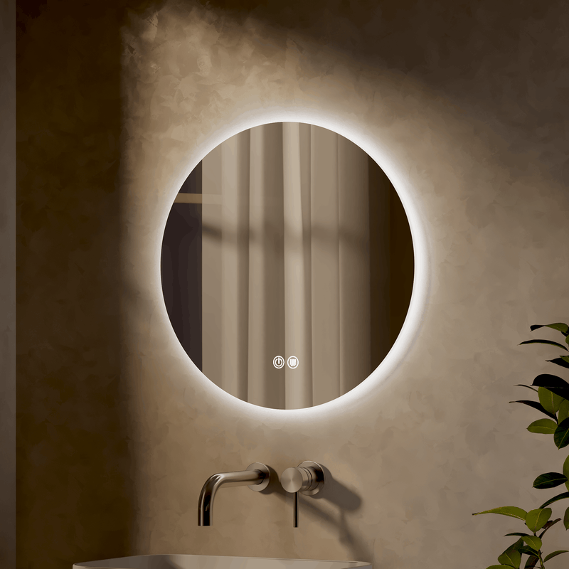Banyetti Ronda 500mm Circular Backlit LED Mirror