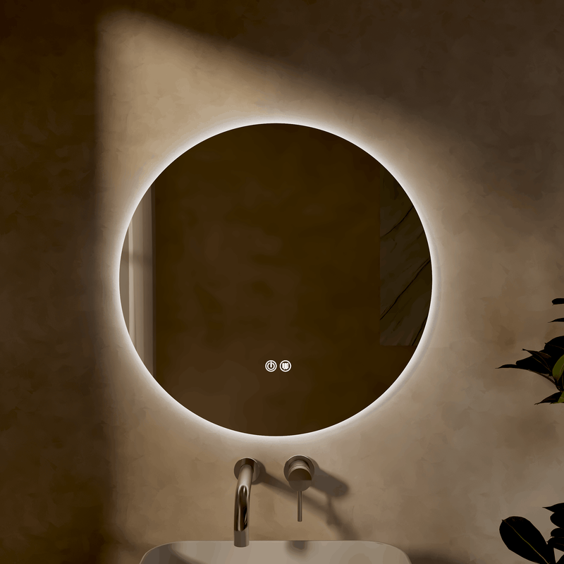 Banyetti Ronda 600mm Circular Backlit LED Mirror