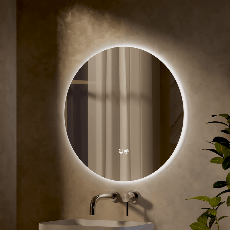 Banyetti Ronda 600mm Circular Backlit LED Mirror