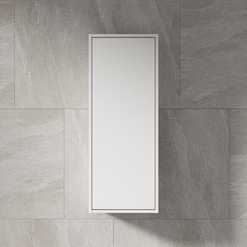 Banyetti Venti 900mm Wall Hung Wall Cabinet - Matt White