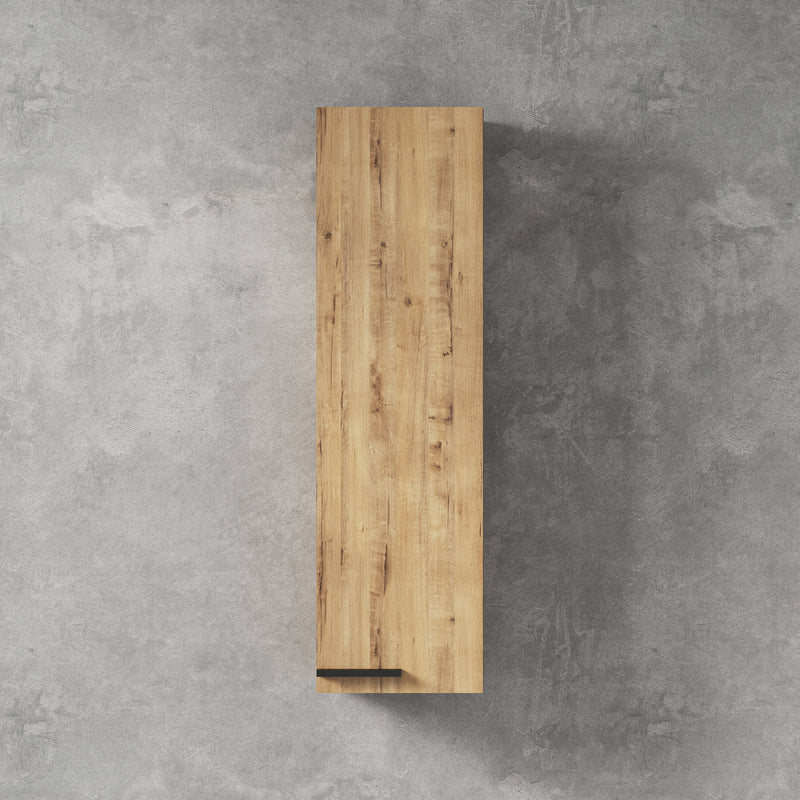 Banyetti Celtic 700mm Wall Hung Mini Storage Cabinet - Ostippo Oak