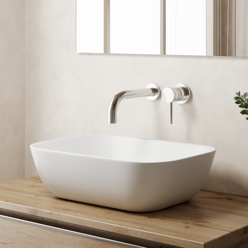 Banyetti Zeus 455mm Countertop Basin - Gloss White