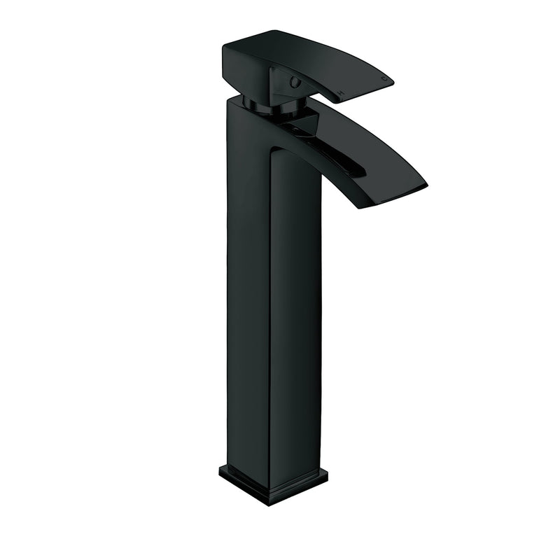 HB Descent Tall Mono Basin Mixer - Matt Black