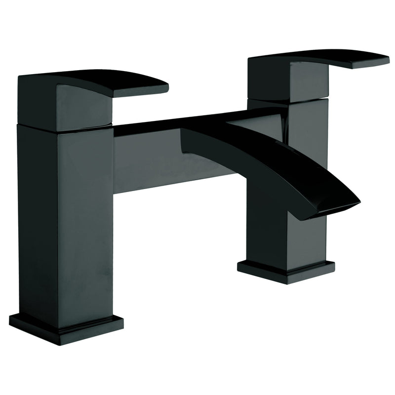 HB Descent Bath Filler - Matt Black