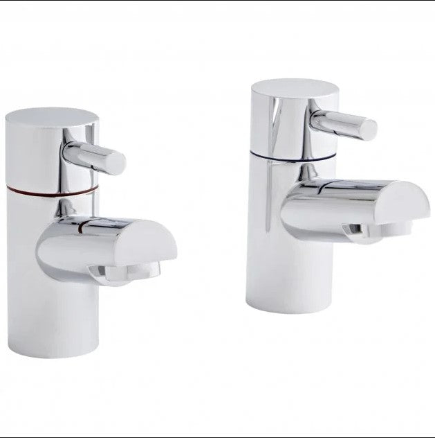 KV Plan Basin Taps - Chrome