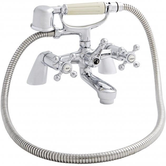 KV Viktory Bath Shower Mixer - Chrome