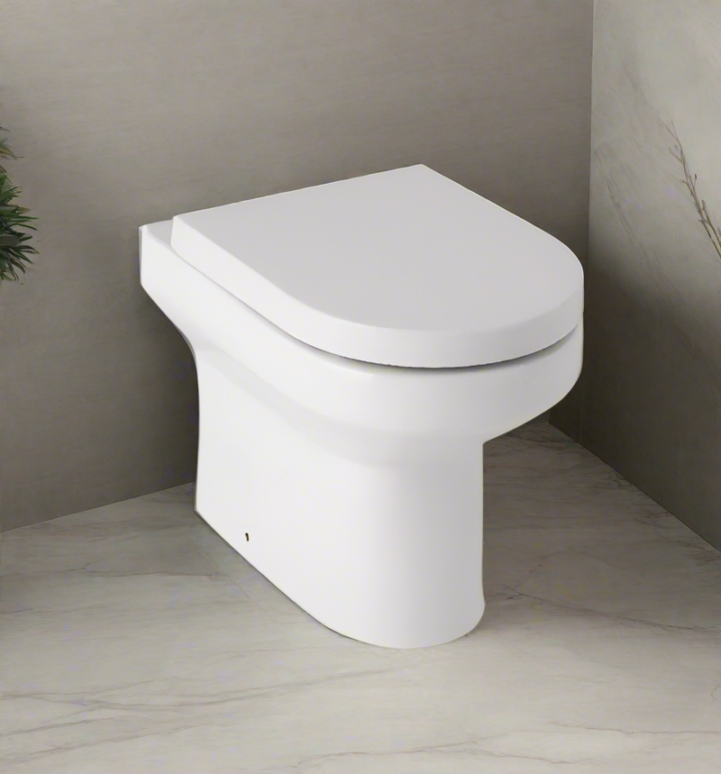 KV Bijoux Back to Wall WC Pan with Soft Close Seat