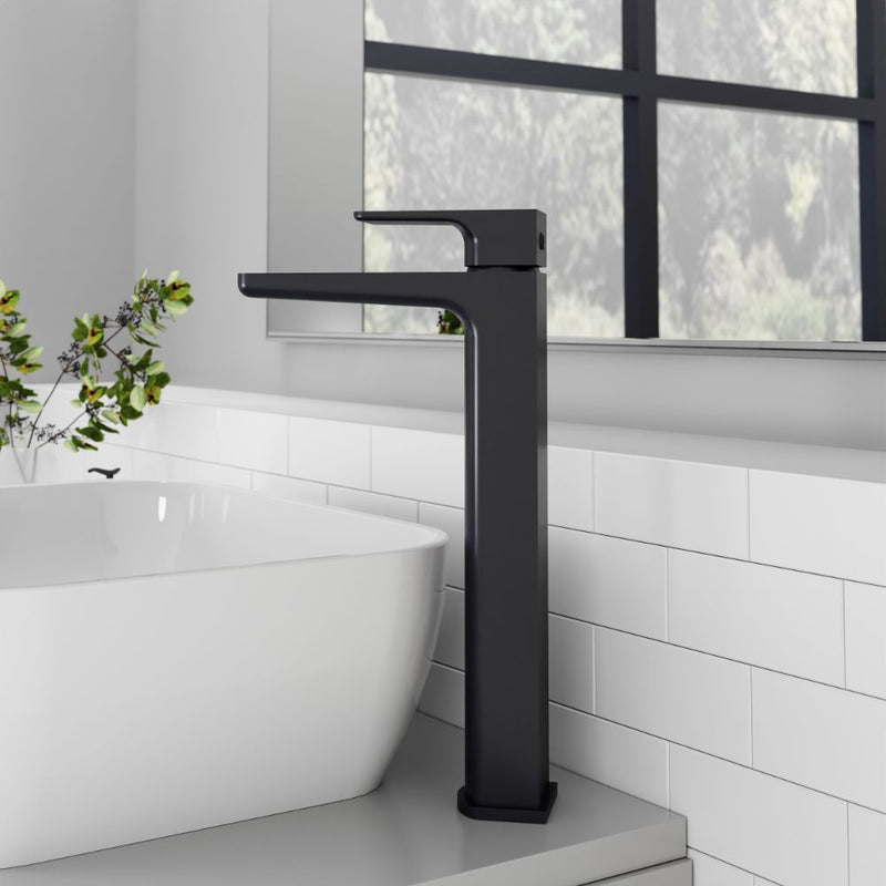 HB Muro Tall Mono Basin Mixer - Select Colour