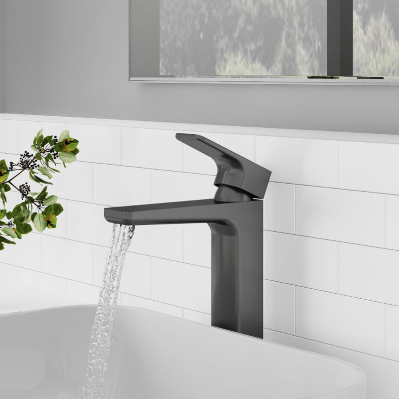 HB Muro Tall Mono Basin Mixer - Select Colour