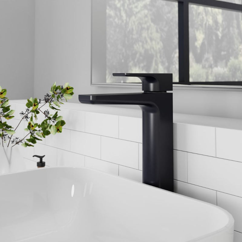 HB Muro Tall Mono Basin Mixer - Select Colour