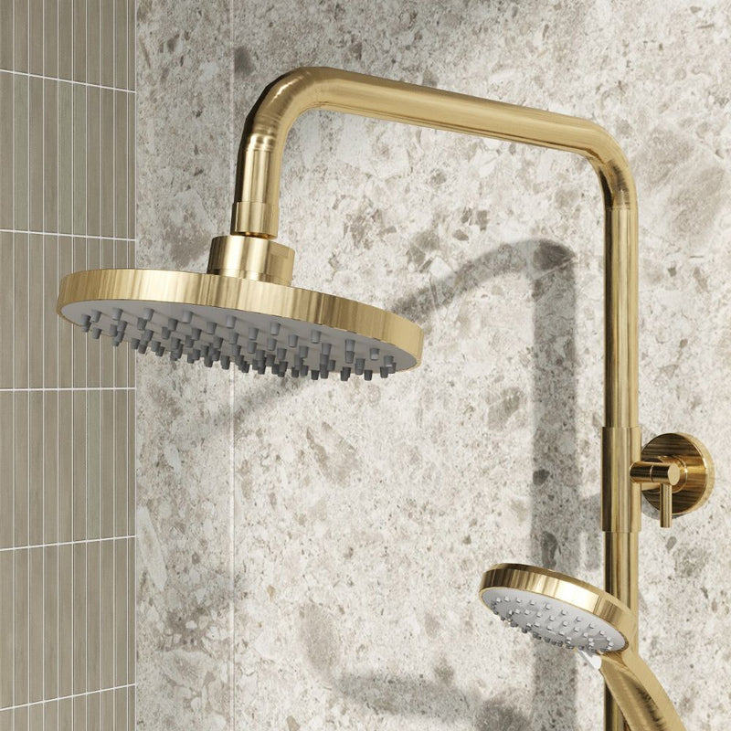 NOVA Round Thermostatic Bar Shower System with Shower Kit – Select Colour