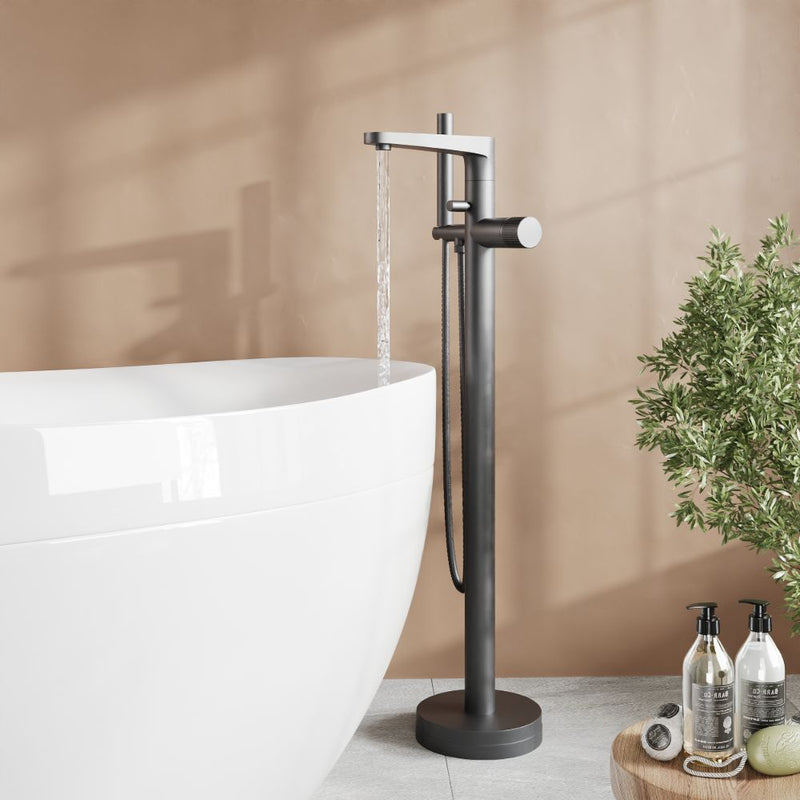 HB Koko Freestanding Bath Shower Mixer - Select Colour