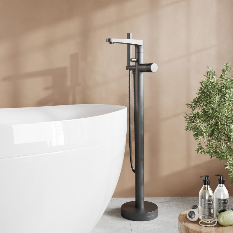 HB Koko Freestanding Bath Shower Mixer - Select Colour