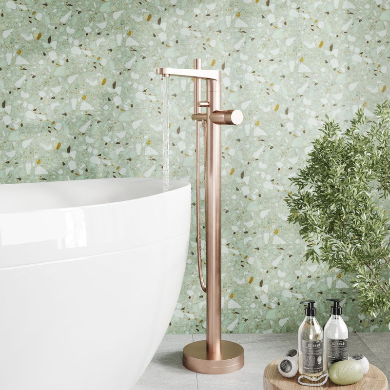 HB Koko Freestanding Bath Shower Mixer - Select Colour