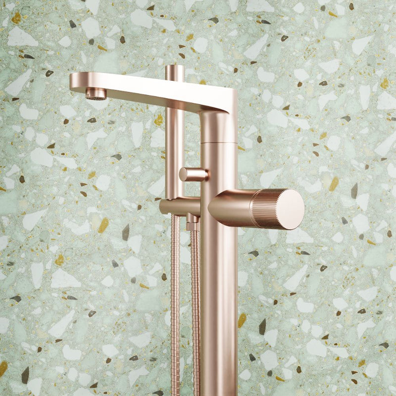 HB Koko Freestanding Bath Shower Mixer - Select Colour