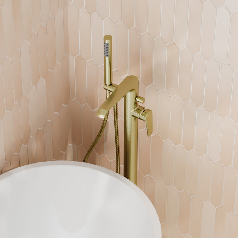 HB Montana Freestanding Bath Shower Mixer - Select Colour