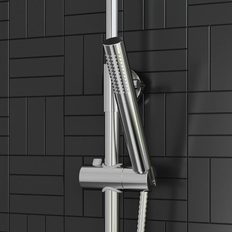 HB Core Thermostatic Rigid Exposed Shower System – Select Colour