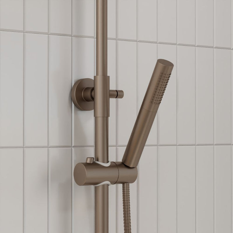 HB Core Thermostatic Rigid Exposed Shower System – Select Colour