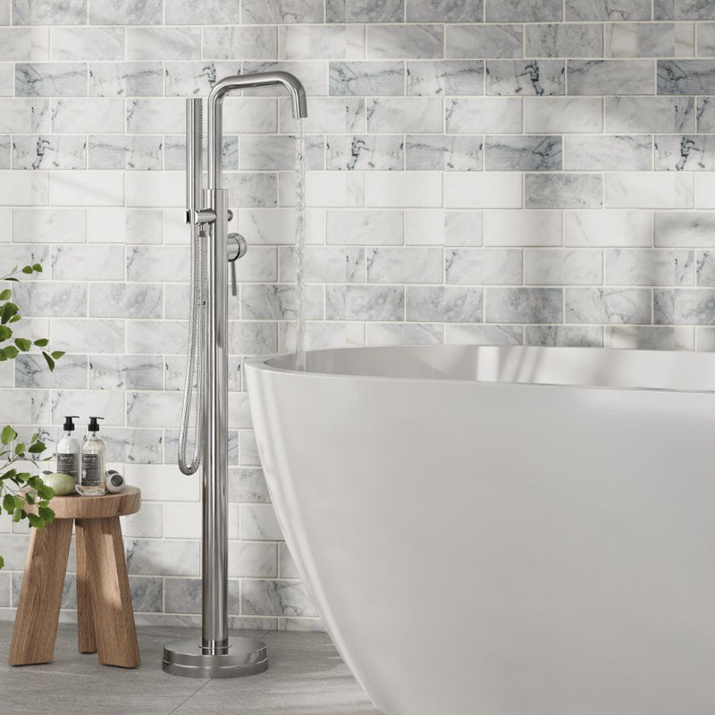 HB Core Freestanding Bath Shower Mixer - Select Colour