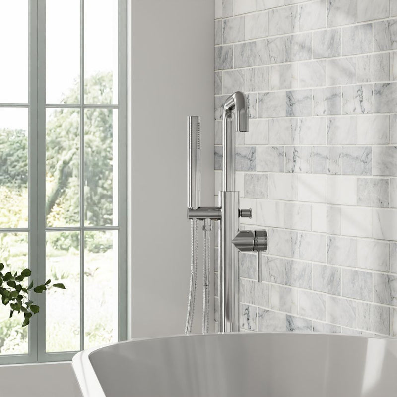 HB Core Freestanding Bath Shower Mixer - Select Colour